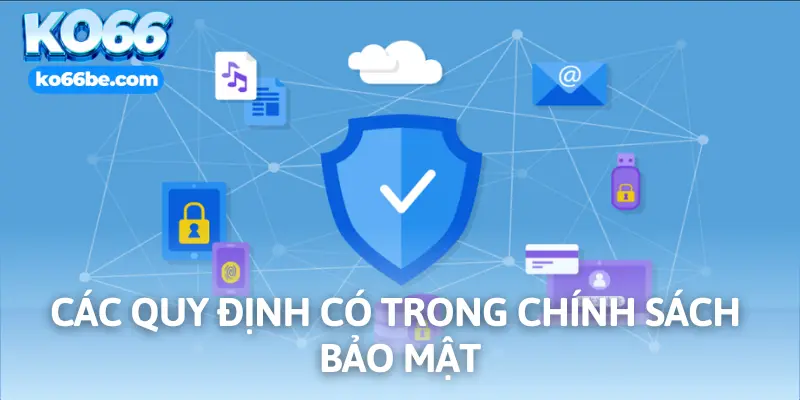 Những thông tin quan trọng trong các chính sách bảo mật